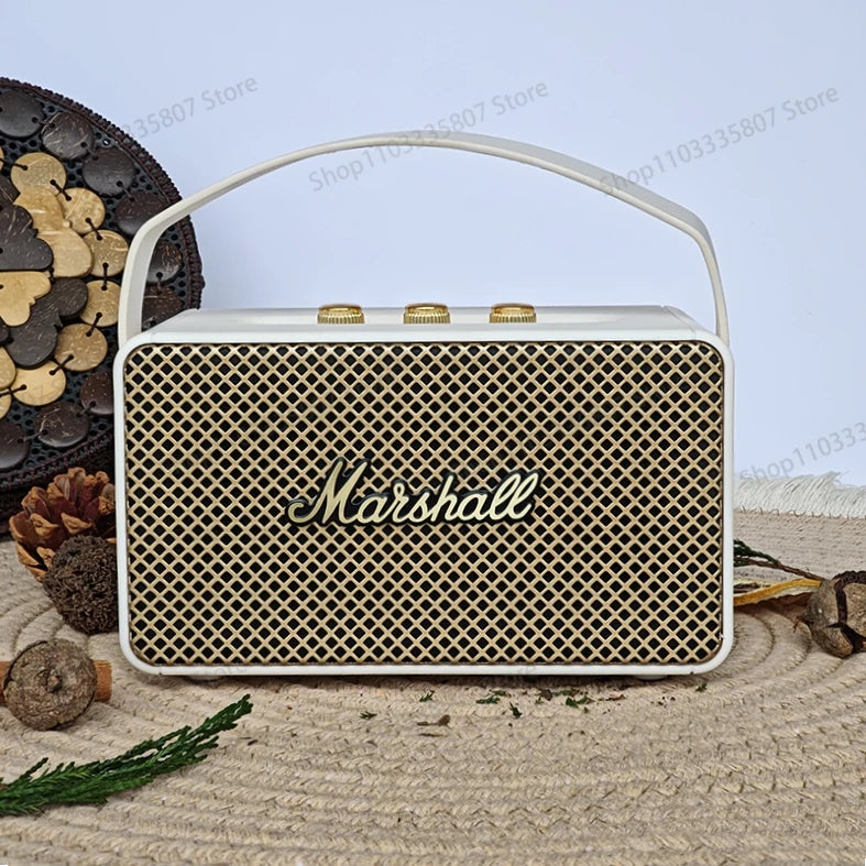 MARSHALL M10 Bluetooth Speaker, Bass Wireless Portable Speaker, Outdoor Indoor Speakers, IP67 Waterproof and Dustproof Sound