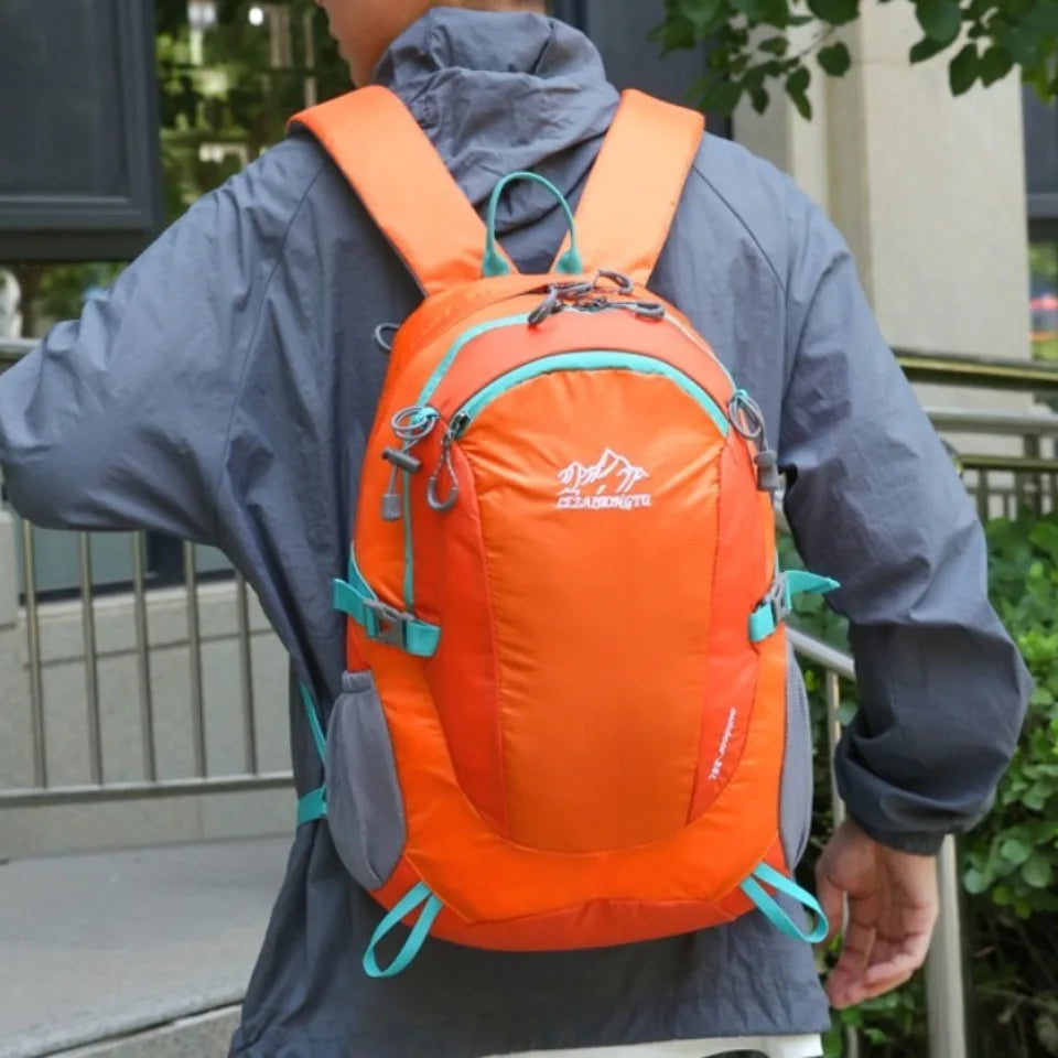 25L Lightweight short-distance outdoor travel mountaineering backpack Camping Men Women Hiking Waterproof Outdoor Climbing Bag