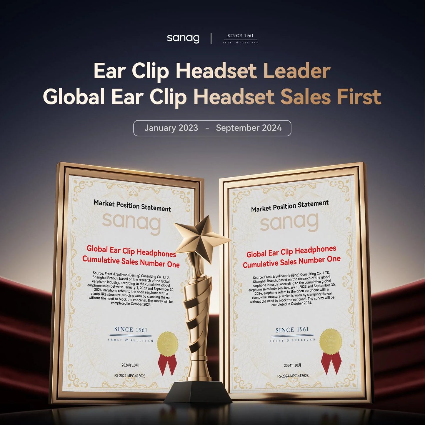 Sanag S6S Pro 3D Stereo Sound Bluetooth Headphones Open Ear Earphone Sport Wireless Flash-sale Headset Choice APP Control Earbud