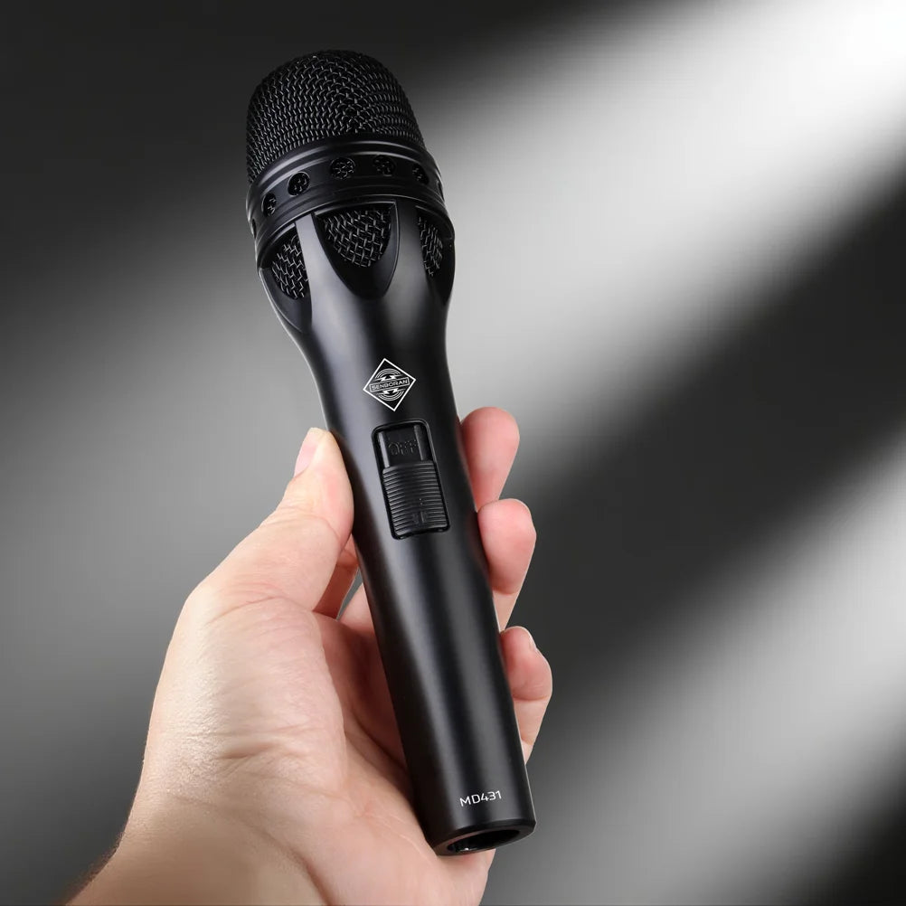 Senboran MD431 Karaoke Microphone Handheld Professional Wired Dynamic Microphone Clear Voice Mic for Vocal Music Performance