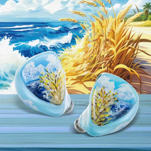 QoA Cloud Scape DD + Planar Hybrid Driver IEMs In-ear HIFI Wired Earphone with 6N Monocrystalline Silver-Plated Copper Cable