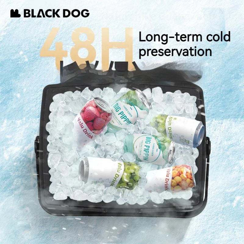 Naturehike BLACKDOG Outdoor Mobile Thermal Box 13L 25L Cooler Box Large Capacity Camping Outdoor Car Ice Picnic Incubator Box