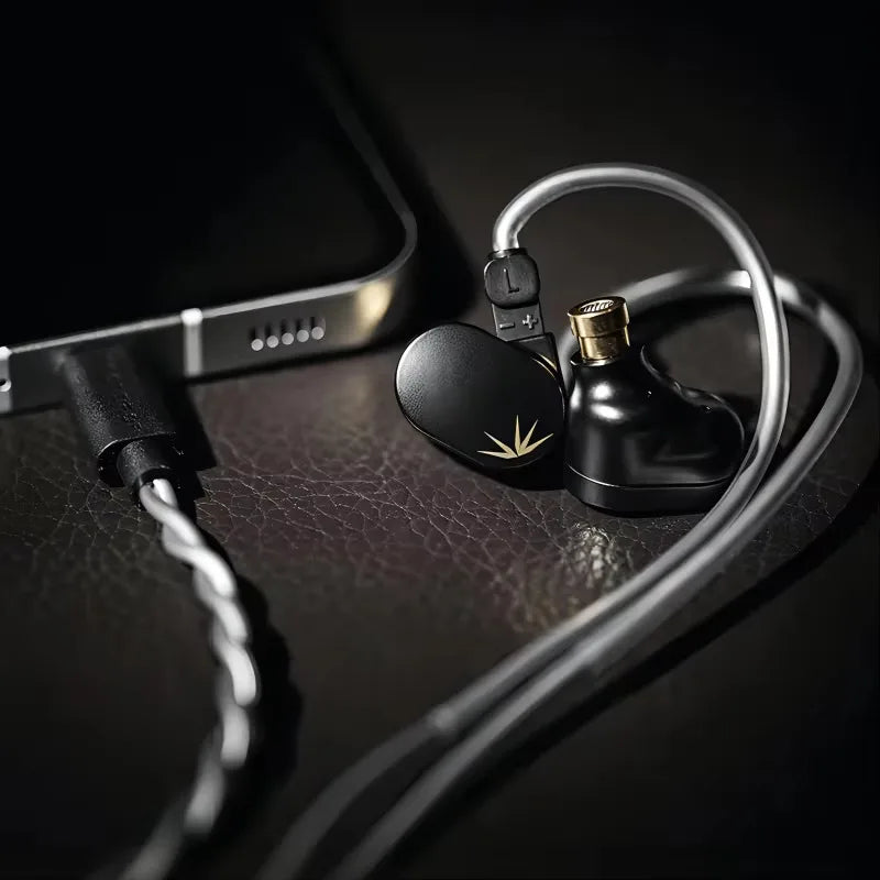 MOONDROP CHU II DSP TYPE-C earphones Wide-band Response Three Tunings Switchable In-ear Headphones