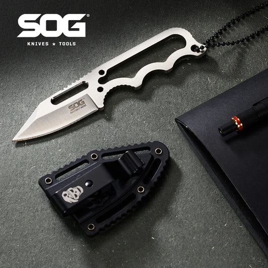 SOG INSTINCT MINI Pocket Knife Portable EDC Knives Outdoor Naturehike Self-defense Hand tools Camping Equipment Cutter-NB1001-CP
