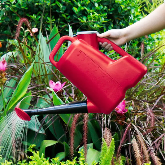 Large Thiened 5L Plastic Long Mouth Watering Can Gardening Household Flower Sprang Hose Garden Tool Flower Bed Sprayer