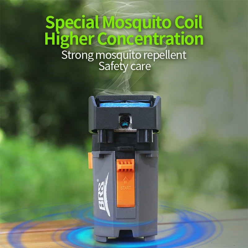 BRS-Q1 Outdoor Mosquito Repellent Portable Camping Mosquito Killer Gas Charging Mosquito Swatter Outdoor Insect Killer Repellent
