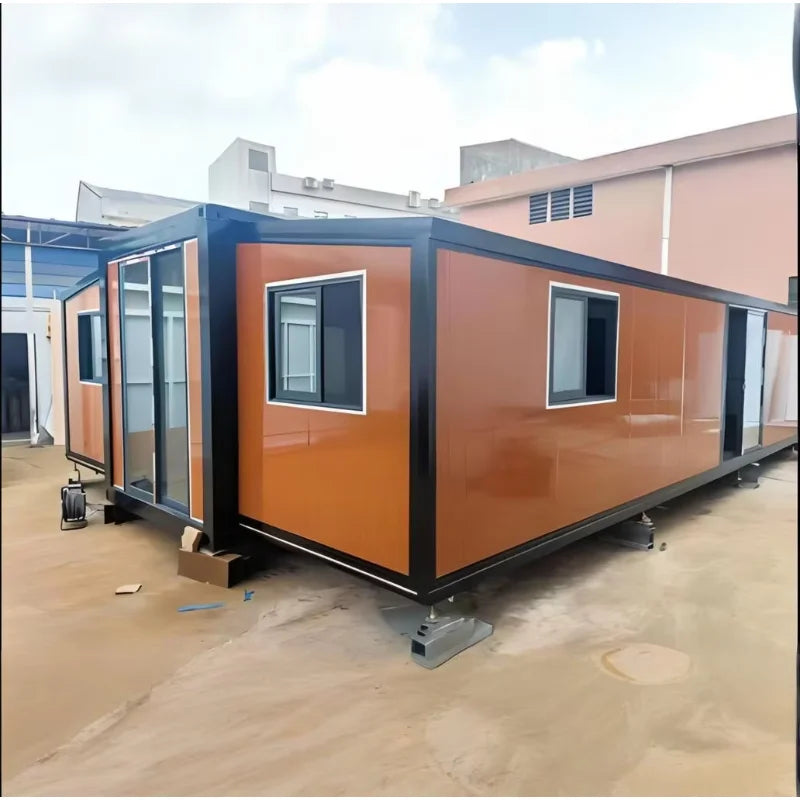 40ft 20ft Container Expandable Folding House Prefabricated Villa for Outdoor Use-for Office Hotel Modular Prefab House