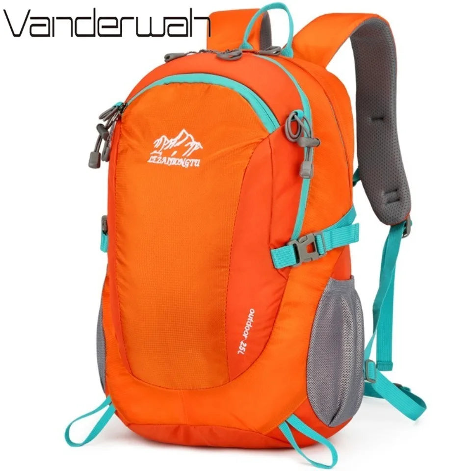 25L Lightweight short-distance outdoor travel mountaineering backpack Camping Men Women Hiking Waterproof Outdoor Climbing Bag