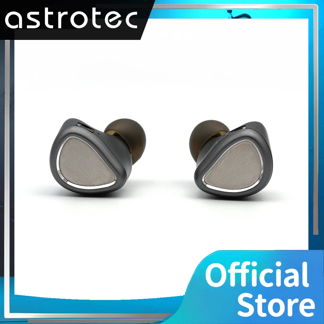 Astrotec Archimedes Dual Driver Planar Magnetic + PZT Ceramic In-Ear Monitors (IEMs) - High Fidelity HIFI Earphones