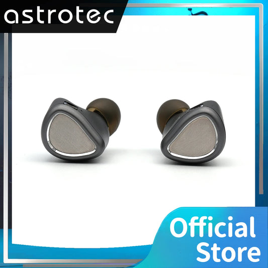 Astrotec Archimedes Dual Driver Planar Magnetic + PZT Ceramic In-Ear Monitors (IEMs) - High Fidelity HIFI Earphones