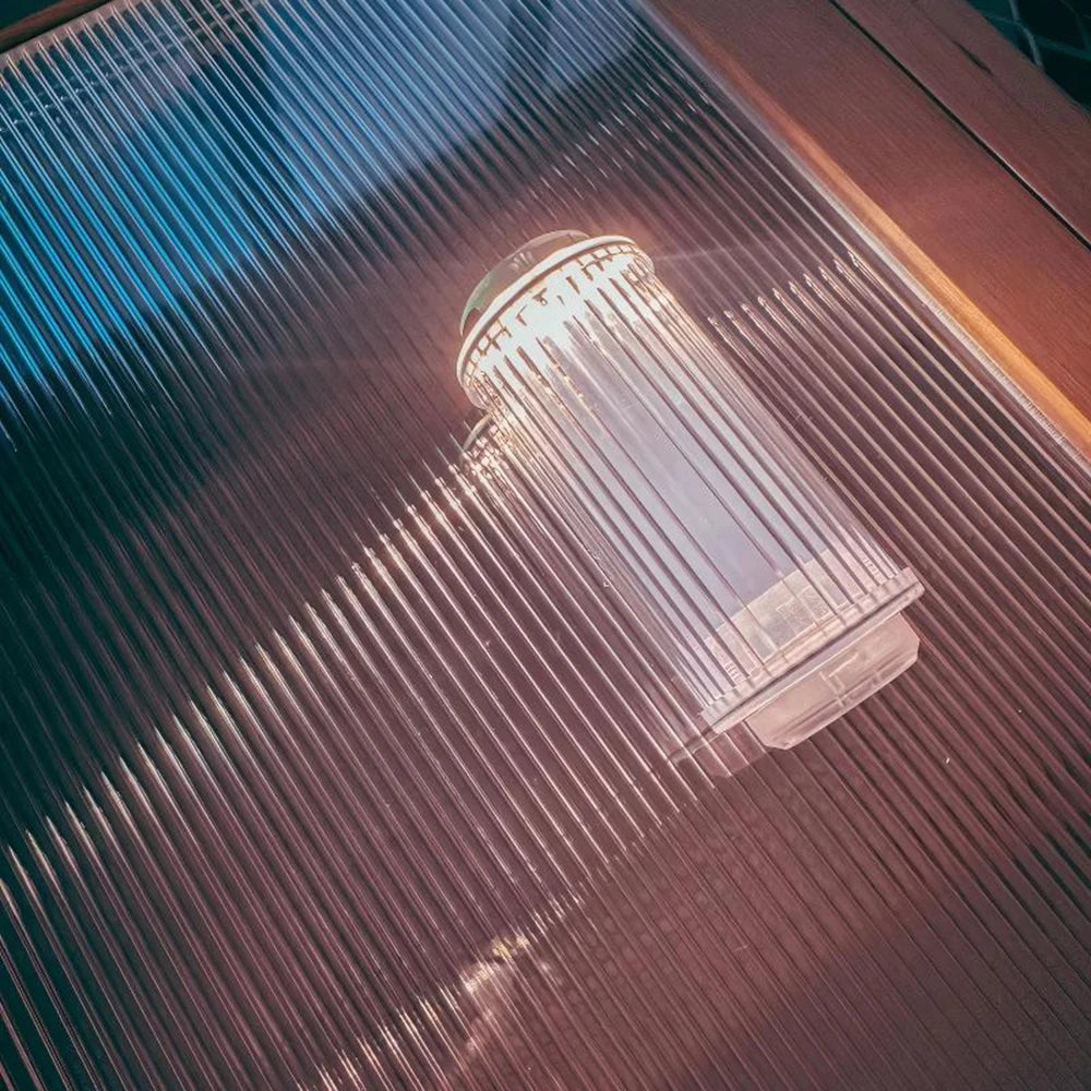 NEW 38 Explore Flashlight USB Rechargeable Camping Light Transparent Powerful 3000mAh Mini LED Camping Lanterns Outdoor