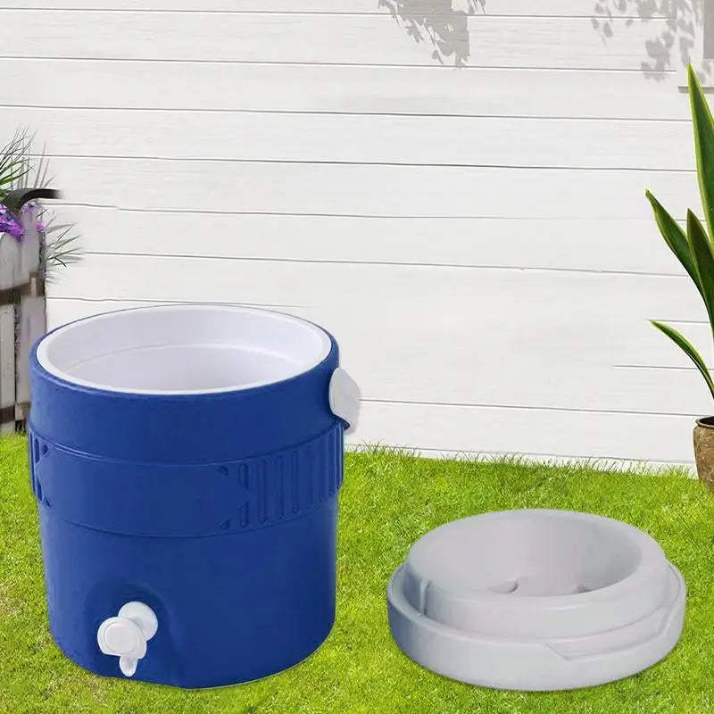 3.8L Camping Coolers Long-Lasting Insulation Portable Drink Dispensers Long-Lasting Insulation Greation ﻿