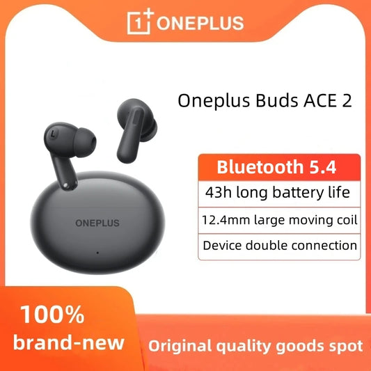 Original oneplus Buds Ace 2 in-ear bluetooth headset call noise reduction bluetooth 5.4 TWS true wireless headset.