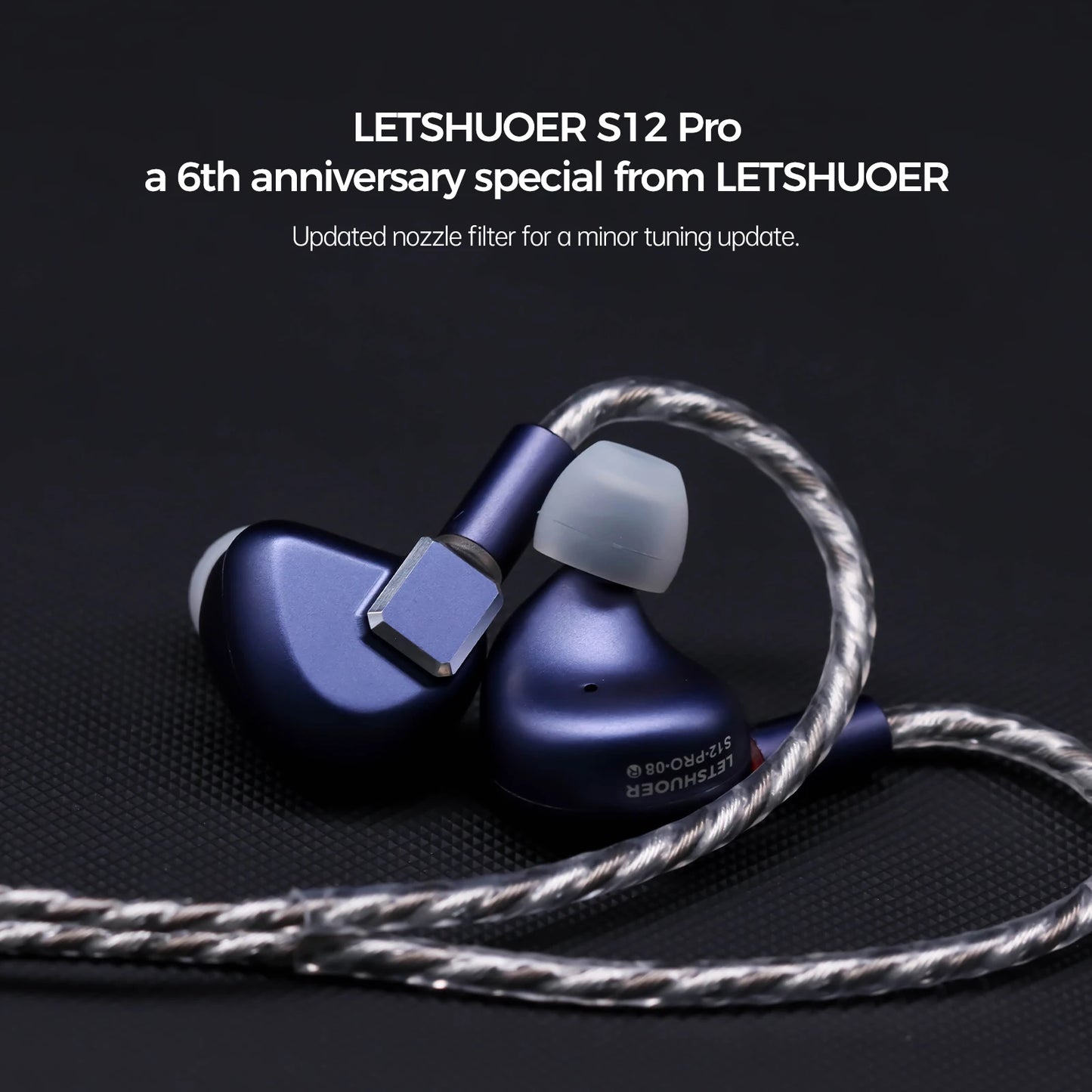 Letshuoer S12 PRO Wired In-ear Hifi Earphones 14.8mm Planar Magnetic Driver IEMs Hi Fi Headphone Audio Monitor