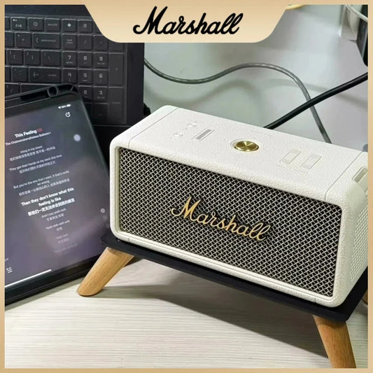 New Marshall Middleton Bluetooth Speaker Stereo Bass Outdoor Portable Lanyard Speaker IPX7 Waterproof Subwoofer HK Version