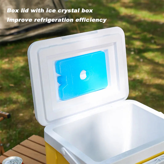 6L Portable Ice Bucket Multipurpose Outdoor Hard Cooler for Camping Picnic Beach Drink Beverage Fishing