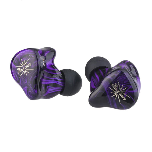 Kiwi Ears Quartet 2DD+2BA Hybrid In-Ear Monitor 10mm Titanium Dynamic Driver IEM Earphone HiFi Headphone