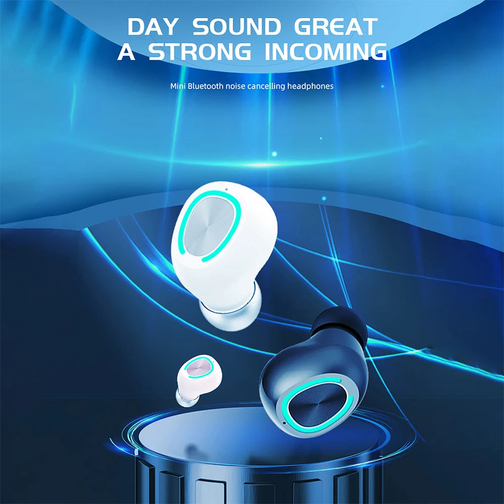 X6 Mini Bluetooth 5.3 Earphones Over Ear Wireless Bluetooth Headset In Ear Sport With Mic Handsfree Earbuds Headphones For Phone