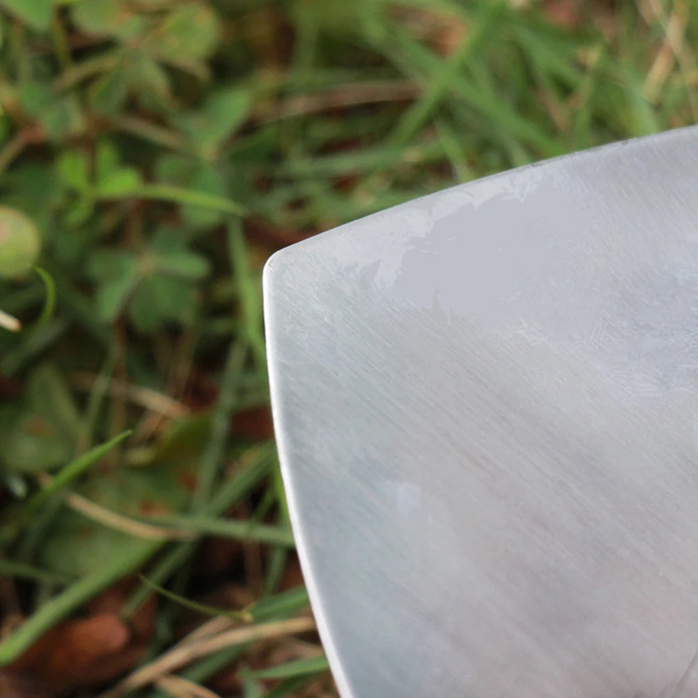 1pc Stainless Steel Garden Shovel Hand Tool Ergonomic Small Trowel for Planting Flower Bonsai Fleshiness Camping Outdoor Gift