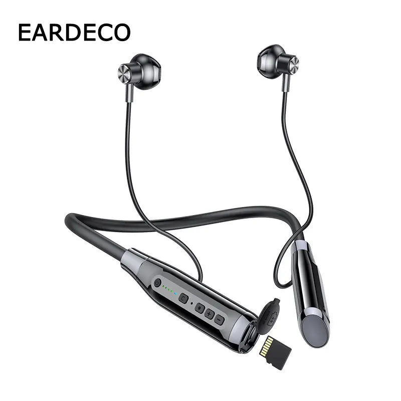 EARDECO 100 Hours Endurance Wireless Headphones Bass In-ear Bluetooth Headphone Earphone Music Sport Headset with Mic Stereo