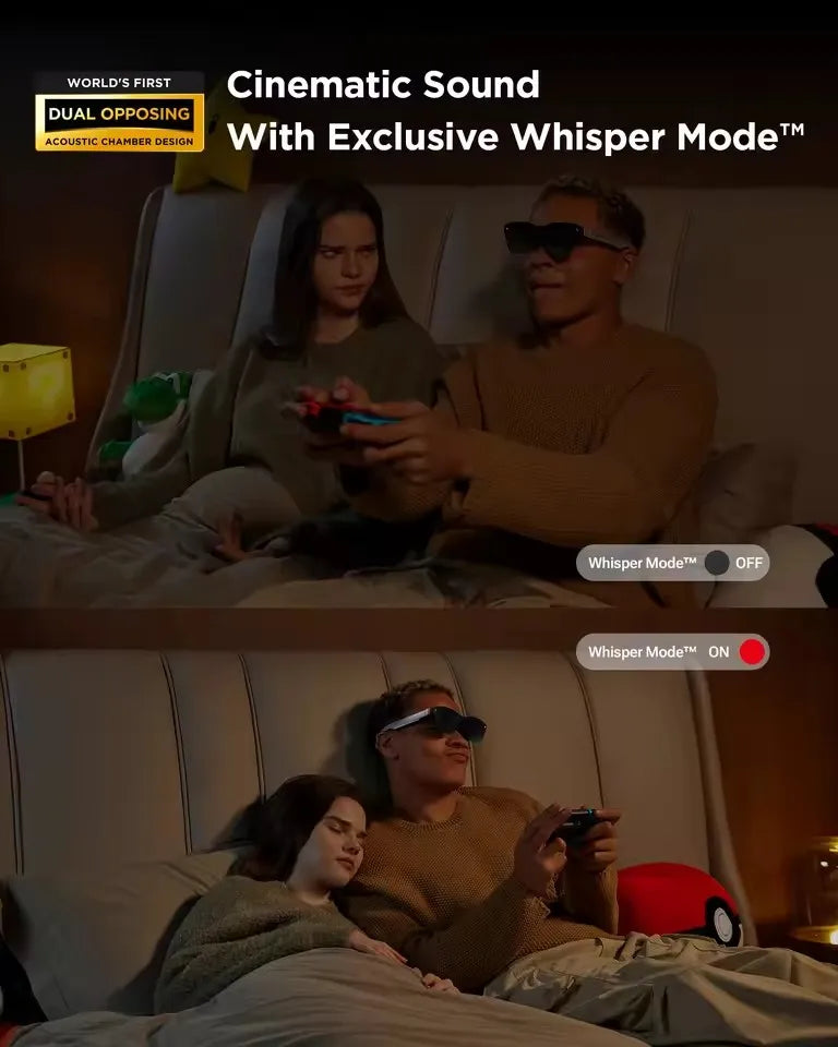 TCL Rayneo Air 3s Smart AR Glasses 120hz OLED Screen Private Cinema Pocket For iPhone Android PC Switch PS4 XBOX Gaming Glasses