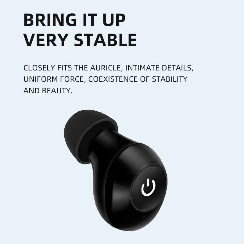 Mini Magnetic Rechargeable Bluetooth Wireless in-ear Headphones Portable Ergonomics Invisible Sound Amplifier For Elderly People