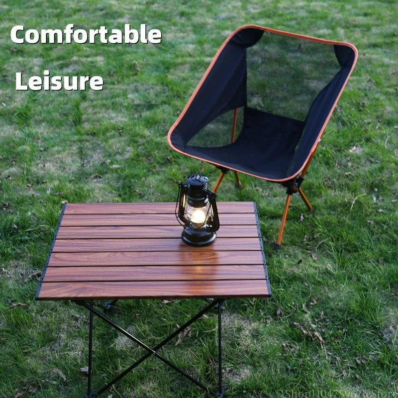 Outdoor foldable chair - ultra-light fishing camping leisure reclining chair - aluminum alloy moon chair - outdoor chair