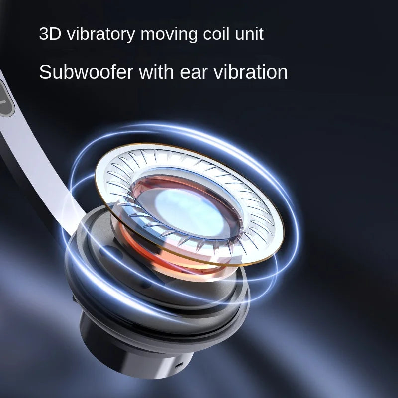 MIFO FIITII HiFiFree Over Ear bluetooth 5.4 Retro headphones Handfree Bass Long Battery Life Open Sports Headphones