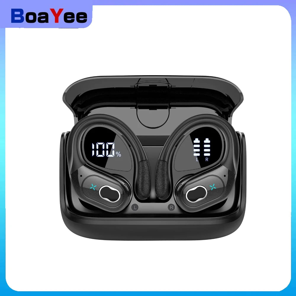 Wireless Earbuds in Ear Headphones Earphones Bluetooth 5.4 HIFI Bass Wireless LED Touch Hands-free Earphone Noise Cancelling