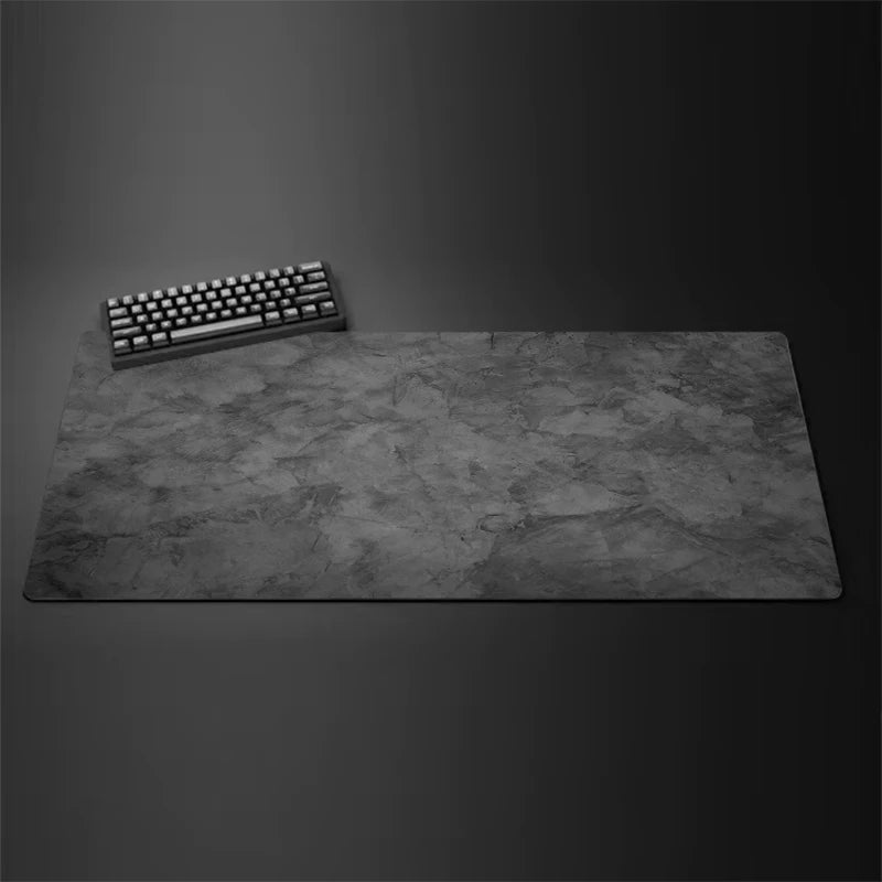 Gray mouse pad Large/Small overlocked mousepad xxl desktop keyboard table pad gray series game desk mat computer accessories