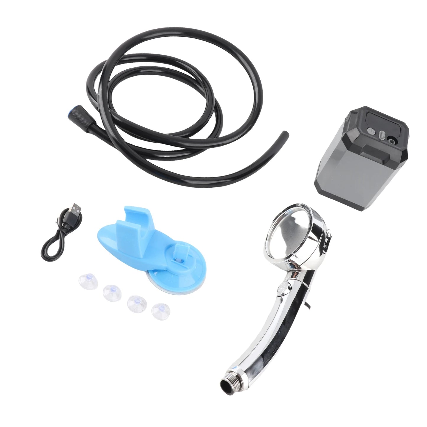 Outdoor Electric Shower Pump Portable Cordless Camping Shower Outdoor Digital Display Electric Shower Pump Rechargeable Shower