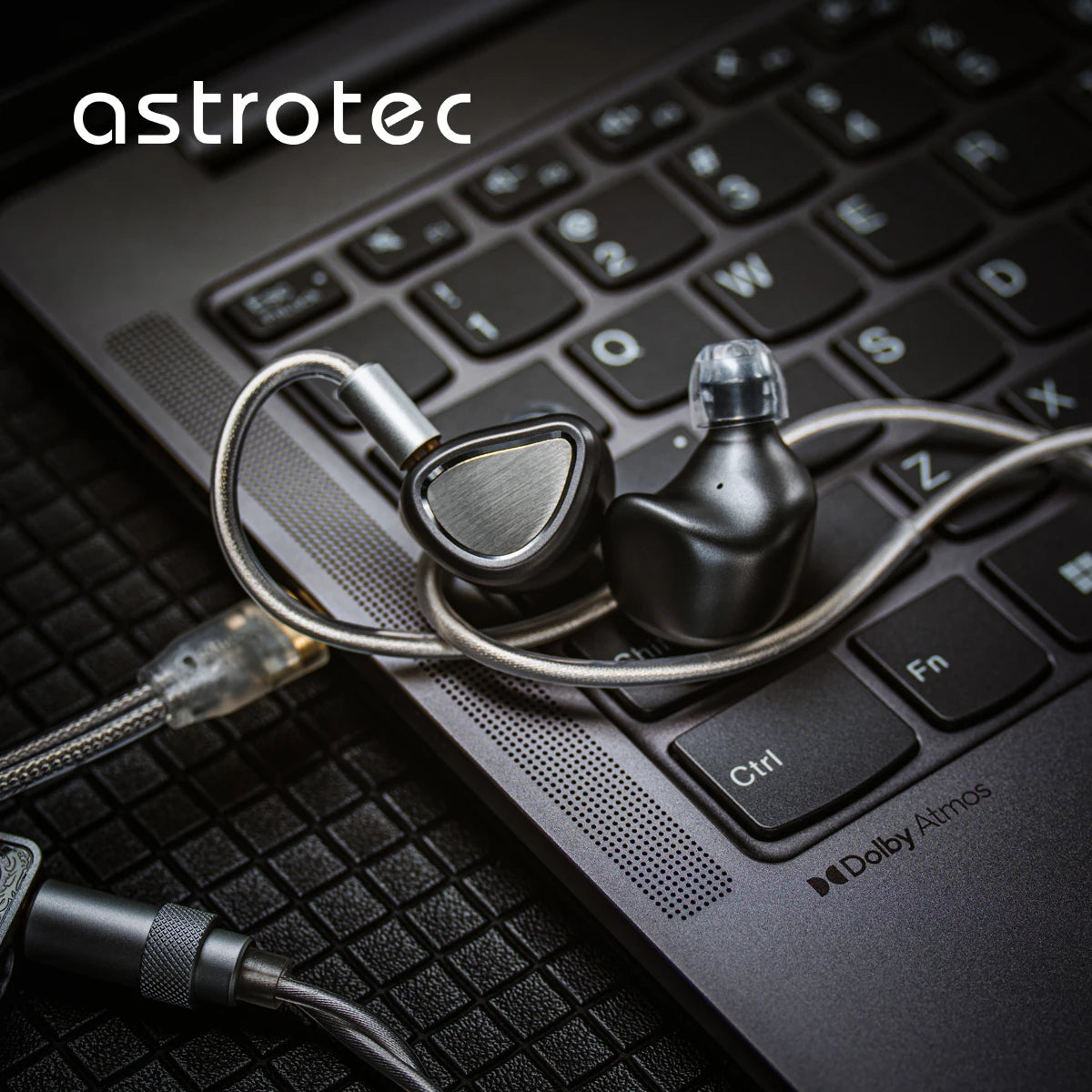 Astrotec Archimedes ATS01 Duplet PD +PZT  Miniature Planar Driver  In-ear Earphone Wired Hybrid Unit Monitoring Gaming Earphones