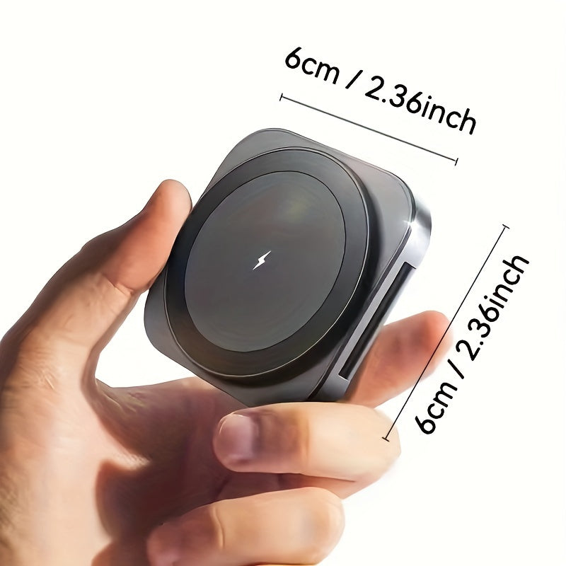 Multi functional and convenient wireless charger, [LISEN]Travel Charger Wireless for iPhone Charging Station, Watch earphone Magnetic Accessories, 2025 Cell Phone Wireless Chargers