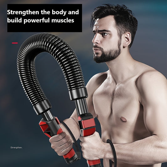 Adjustable Wrist & Forearm Strengthener with Non-Slip Grip - Carbon Steel Arm Muscle Exerciser with 3-Level Resistance, Suitable for Men, Home Fitness Equipment for Valentine's, Thanksgiving, Christmas, and Father'S Day - 30kg to 70kg Resistance, Black/R