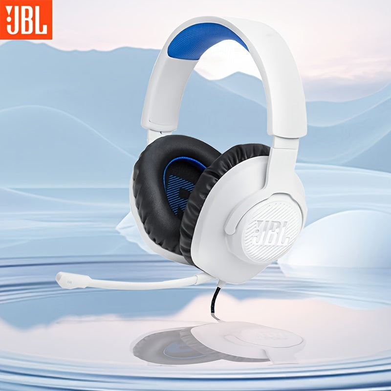 For JBL Quantum 100P Gaming Headset with Microphone -, Foldable, Lightweight Over-Ear Headphones with Noise Isolation, High-Quality Stereo Sound for Smartphones, Tablets, MP3/4 Players, Ideal for Gaming and Travel, Gaming Headset | Foldable Headphones |