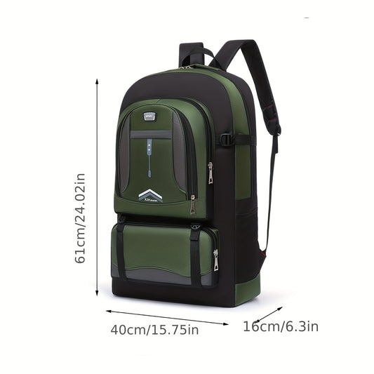 New Oxford cloth leisure outdoor large capacity mountaineering outdoor-to-door travel backpack folding backpack