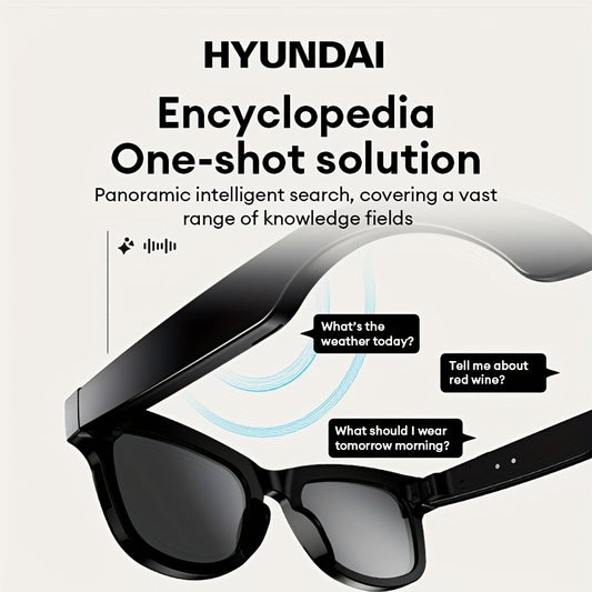 for HYUNDAI M01 AI Wireless Bluetooth Glasses: Enabled Glasses for Tech Geeks in Smart Living 2025 Must - Have