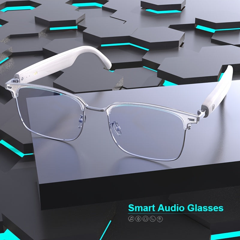 Smart Audio Glasses, Polarized for Driving And Sports, Comfortable, Great for Phone Calls And Music, Neutral, Interchangeable Lenses